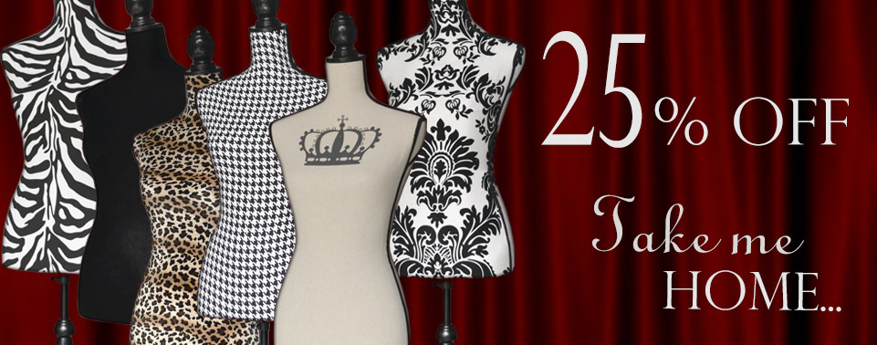 Manequins 25%